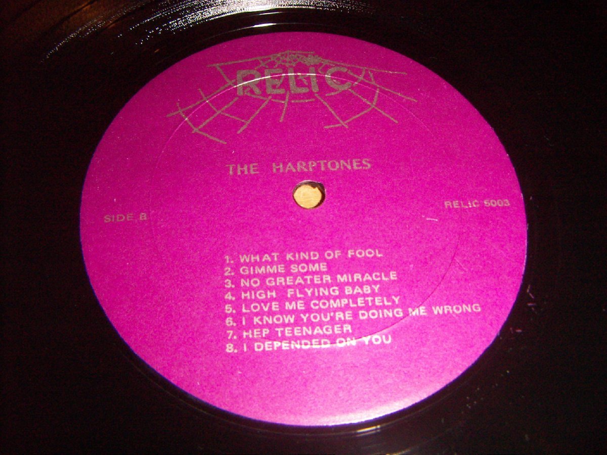 LP：THE HARPTONES FEATURING WILLIE WINFIELD VOLUME 2 ハープトーンズ ウィリー・ウィンフィールド：US盤：ドゥーワップ Doo-wop_画像2