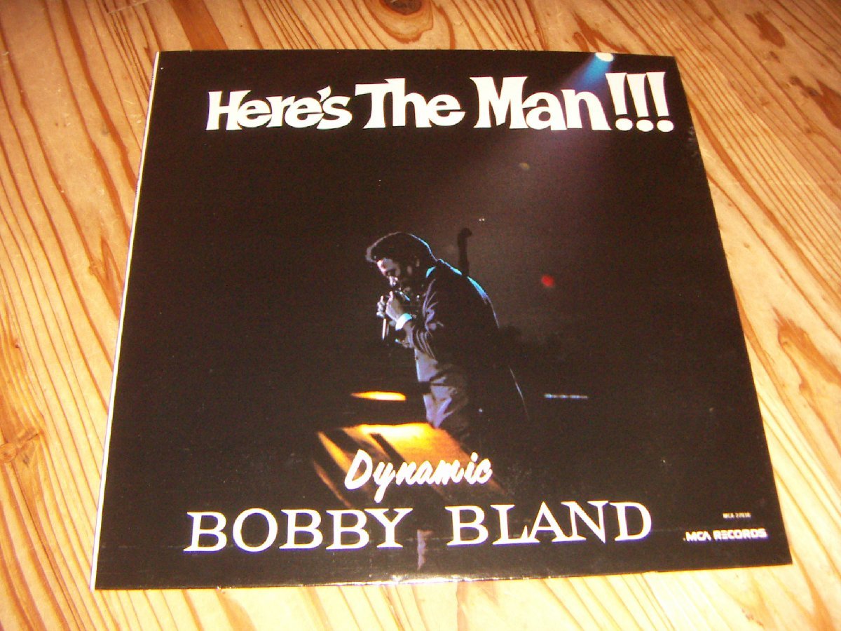 LP：BOBBY BLAND HERE'S THE MAN ボビー・ブランド：US盤_画像1