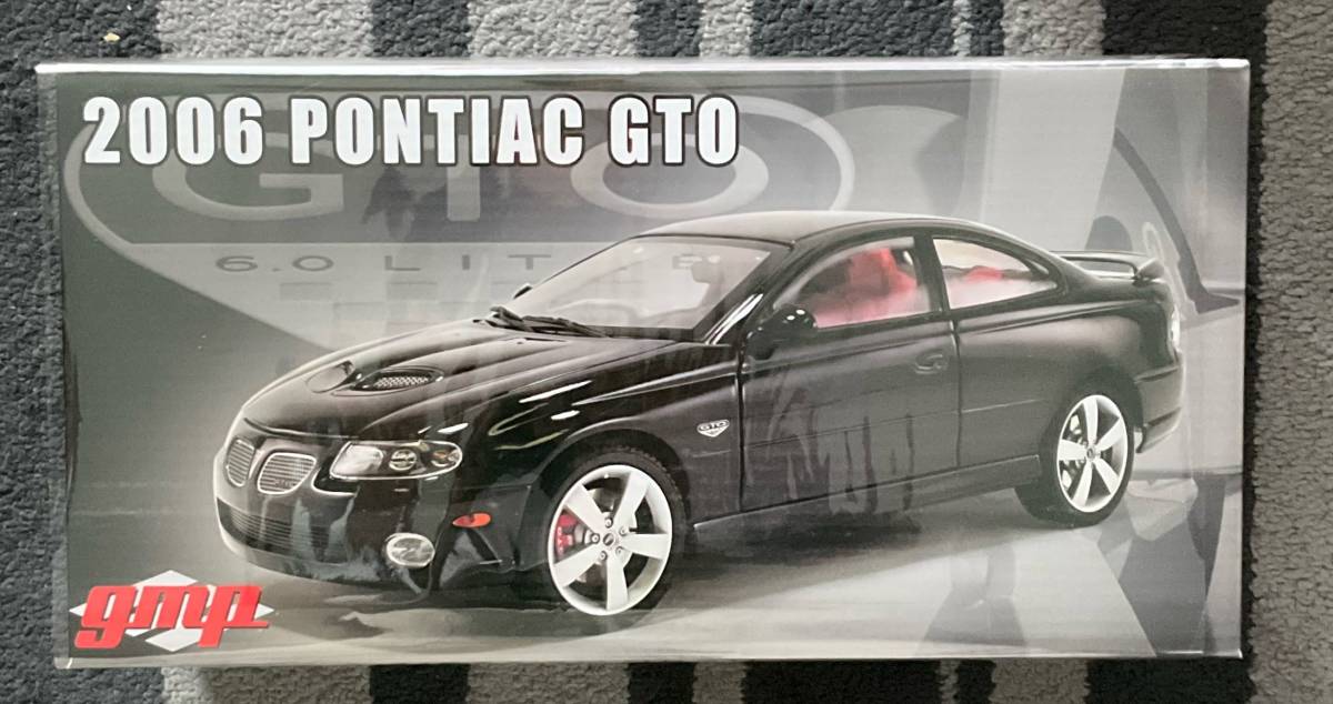 GMP 1:18 2006 ポンティアック Pontiac GTO - Phantom Black with Red Interior_画像1