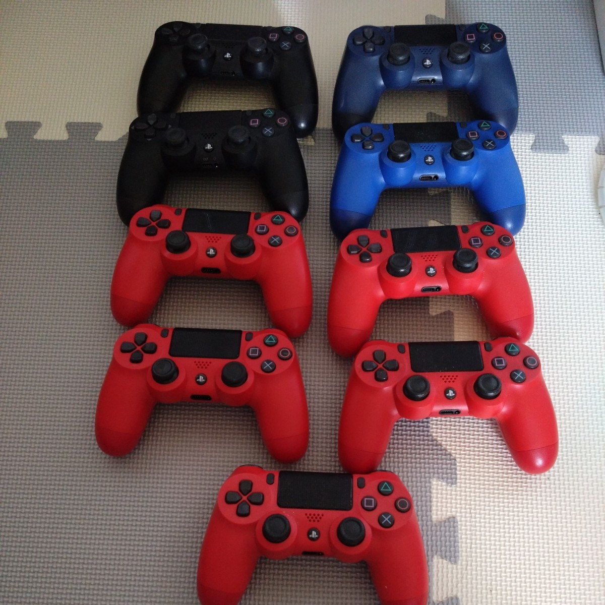 PS4コントローラー　ジャンク品　おまとめ9個　SONY DUALSHOCK4 ワイヤレスコントローラー PS4 PlayStation4