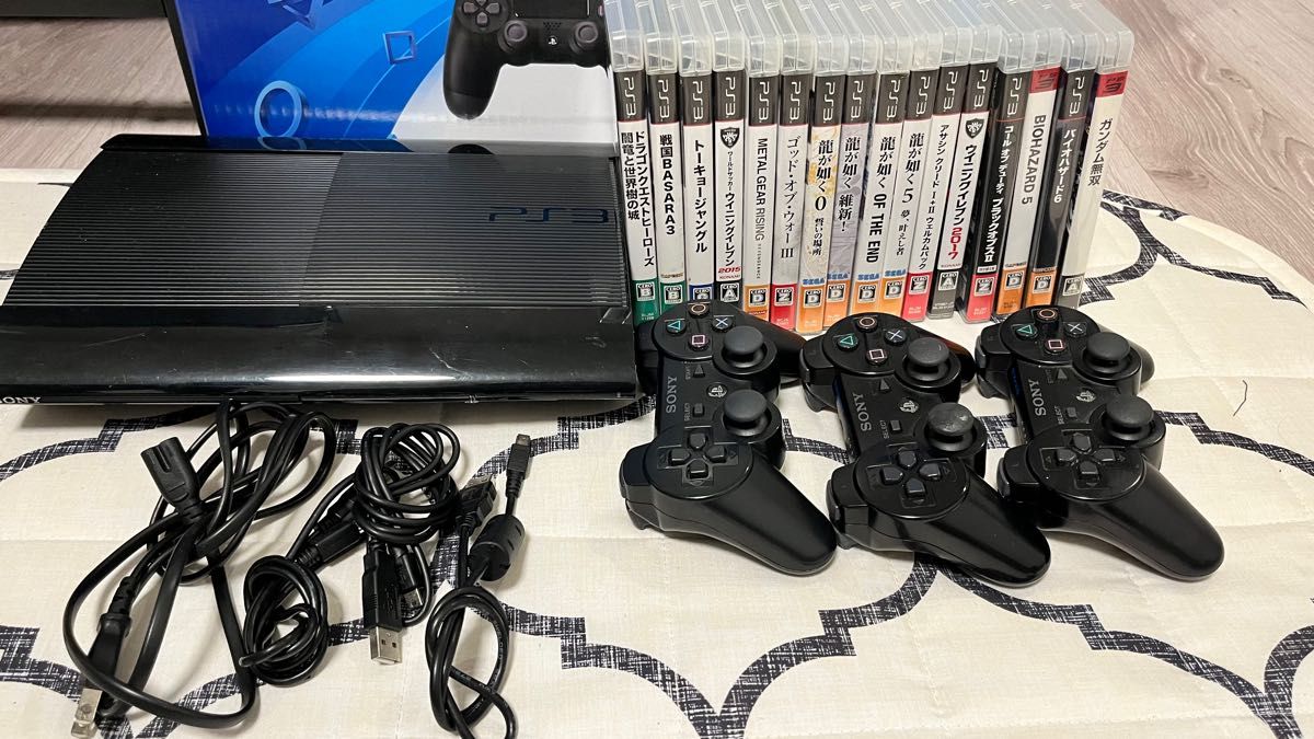 SONY PlayStation3 CECH-4200B 250G ソフト16本セット