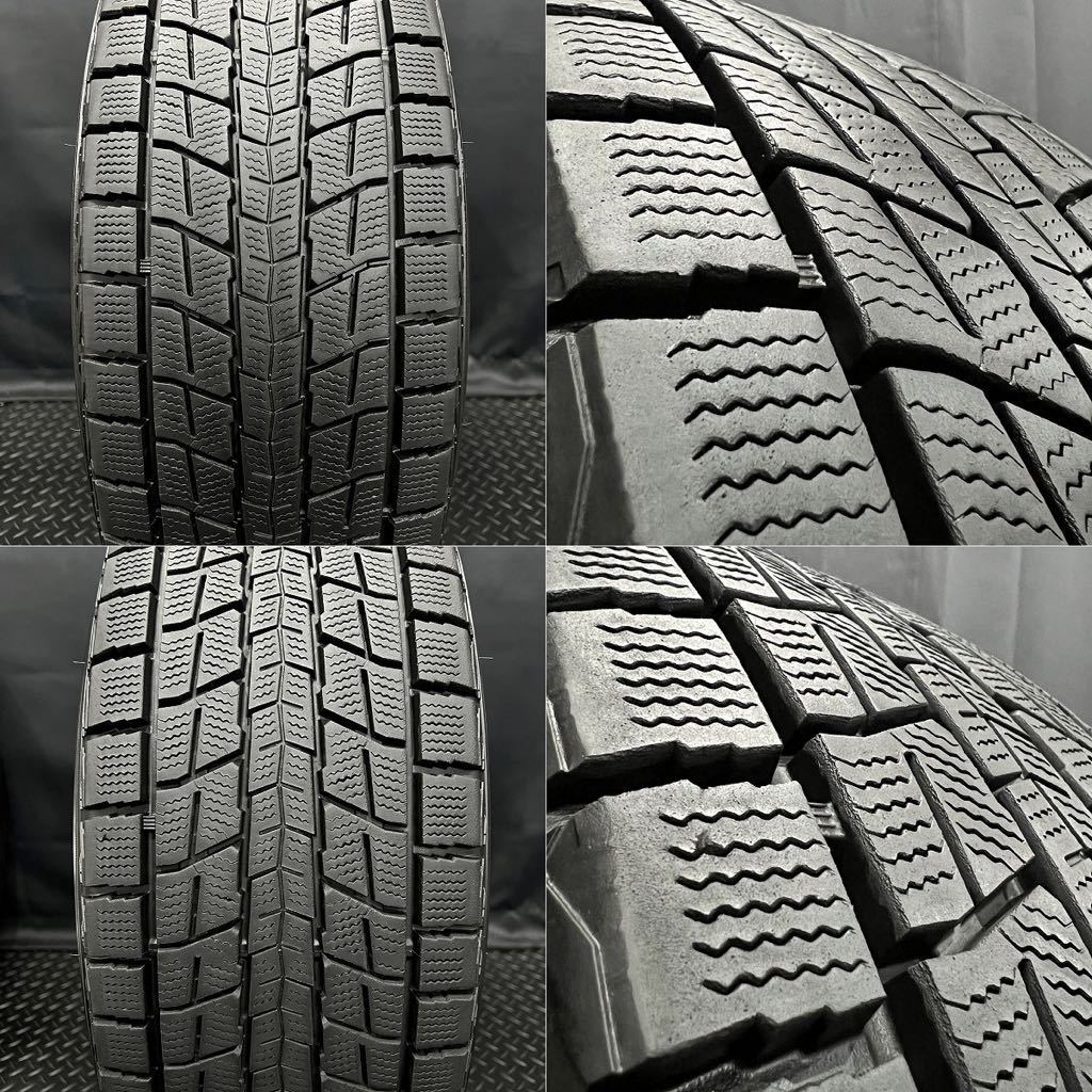 21年製深溝★DUNLOP SJ8+ 235/60R18&レクサス RX純正アルミ 4本 231018-S4 7.5J +35 5H 114.3 NX ハリアー等*検ホイールスタッドレス225/60_画像3