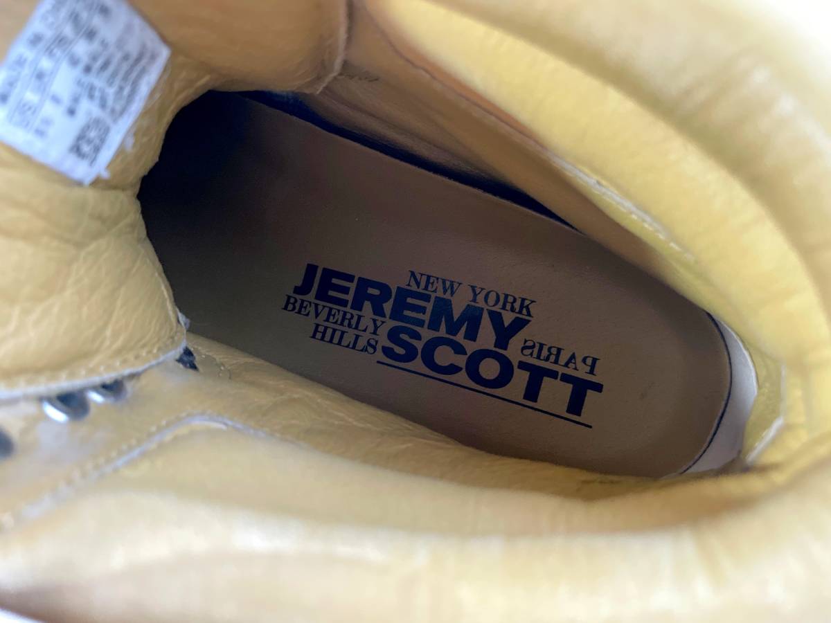 送料込■adidas Hiking Boot Jeremy Scott Polka Dots 26.5cm G50730 アディダス別注 ジェレミースコット ベージュ■BB-05_画像4