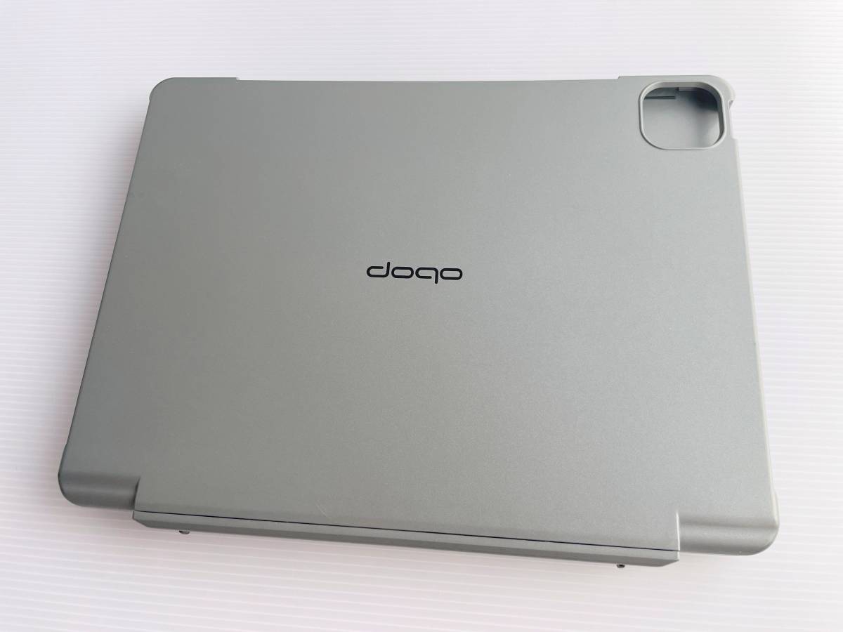 ジャンク・送料込■doqo Touch 第5世代iPad用分離トラックパッドキーボード付きケース スペースグレー■AQ-20の画像2