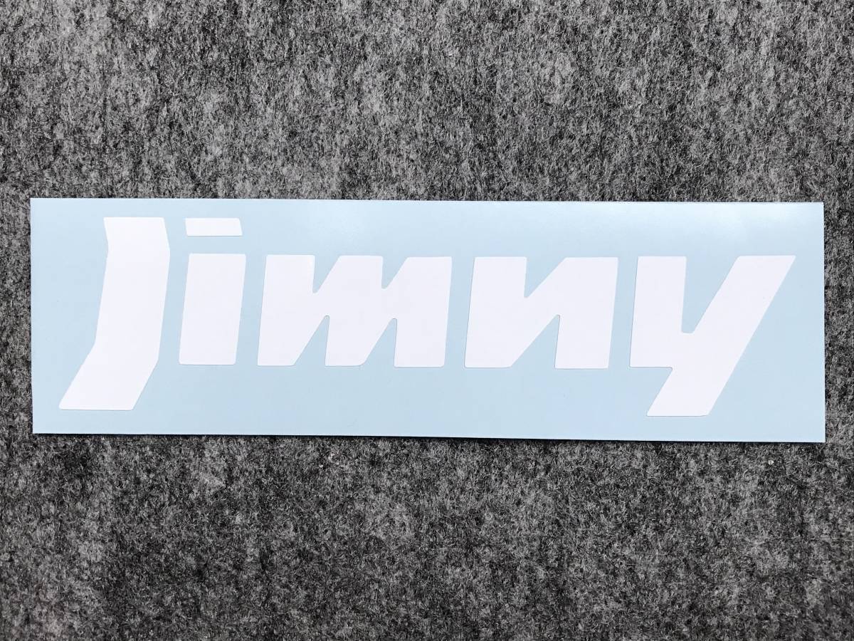 * Jimny * rear emblem sticker * white *JB23|JB64* seal *Jimny* Suzuki * back door * emblem 