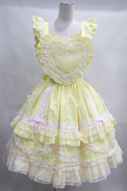 売れ筋がひ！ Angelic Pretty H-23-5-3-9-AP-OP-NS-ZH Heart胸あて付