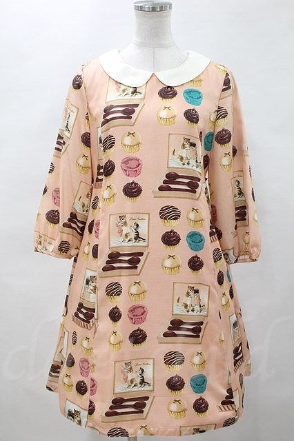 現金特価】 Leur Getter / Chaton chocolatワンピース H-23-2-23-1029