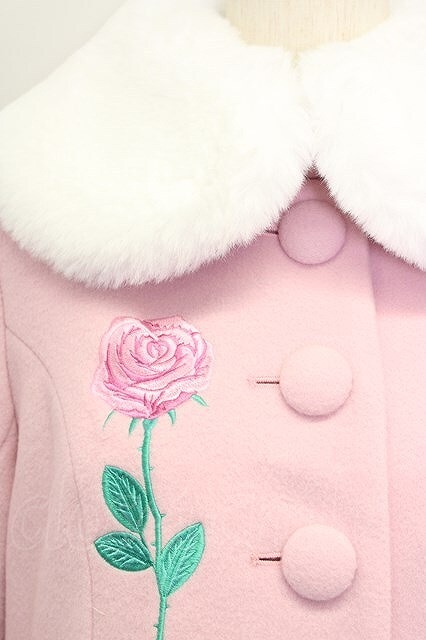 爆売り！】 Angelic Pretty / Rose Embroideryコート CC-I-23-7-31