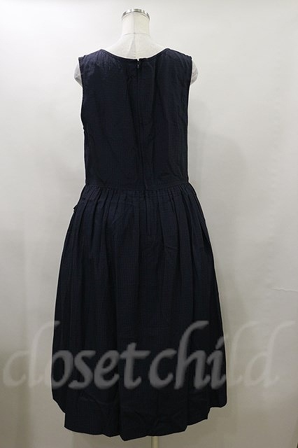 Jane Marple / Dobby cloth front ribbon dress H-22-09-12-135h-1-OP-JM-L-SK-ZT014-R_画像2