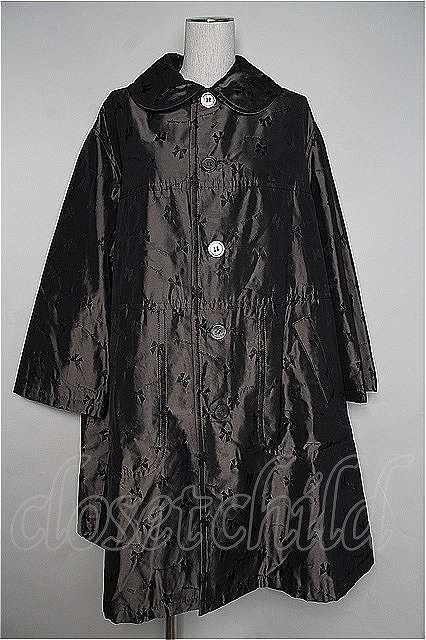 ジェーン マープル Jane Marple / Memory ribbon Jacquard coat I-22-12-30-016i-1-CO-JM-L-HD-ZI-R