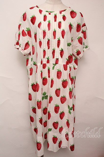 Jane Marple / Strawberry field　sheer dress S-23-03-19-034s-1-OP-JM-L-UT-ZS