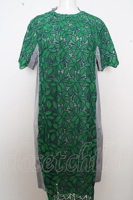 【予約販売品】 broad and lace Leaf / Salon Le Dans Marple Jane cloth O-23-06-30-024o-1-BL-JM-L-OW-ZT194 dress face 2 ジェーン マープル