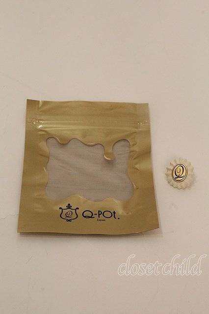 Q-pot. / Qロゴメレンゲピアス S-23-04-21-006s-1-AC-QP-L-UT-ZS