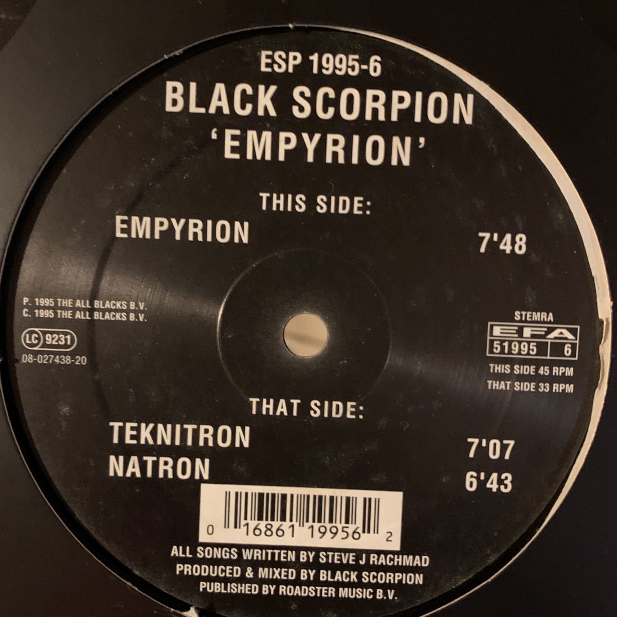 [ Black Scorpion - Empyrion - ESP Records ESP 1995-6 ] Steve Rachmad/Sterac_画像1