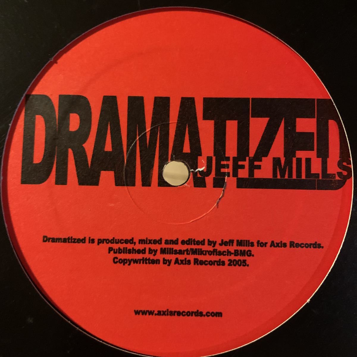 [ Jeff Mills - Suspense / Dramatized - Axis AX-041 ]_画像2