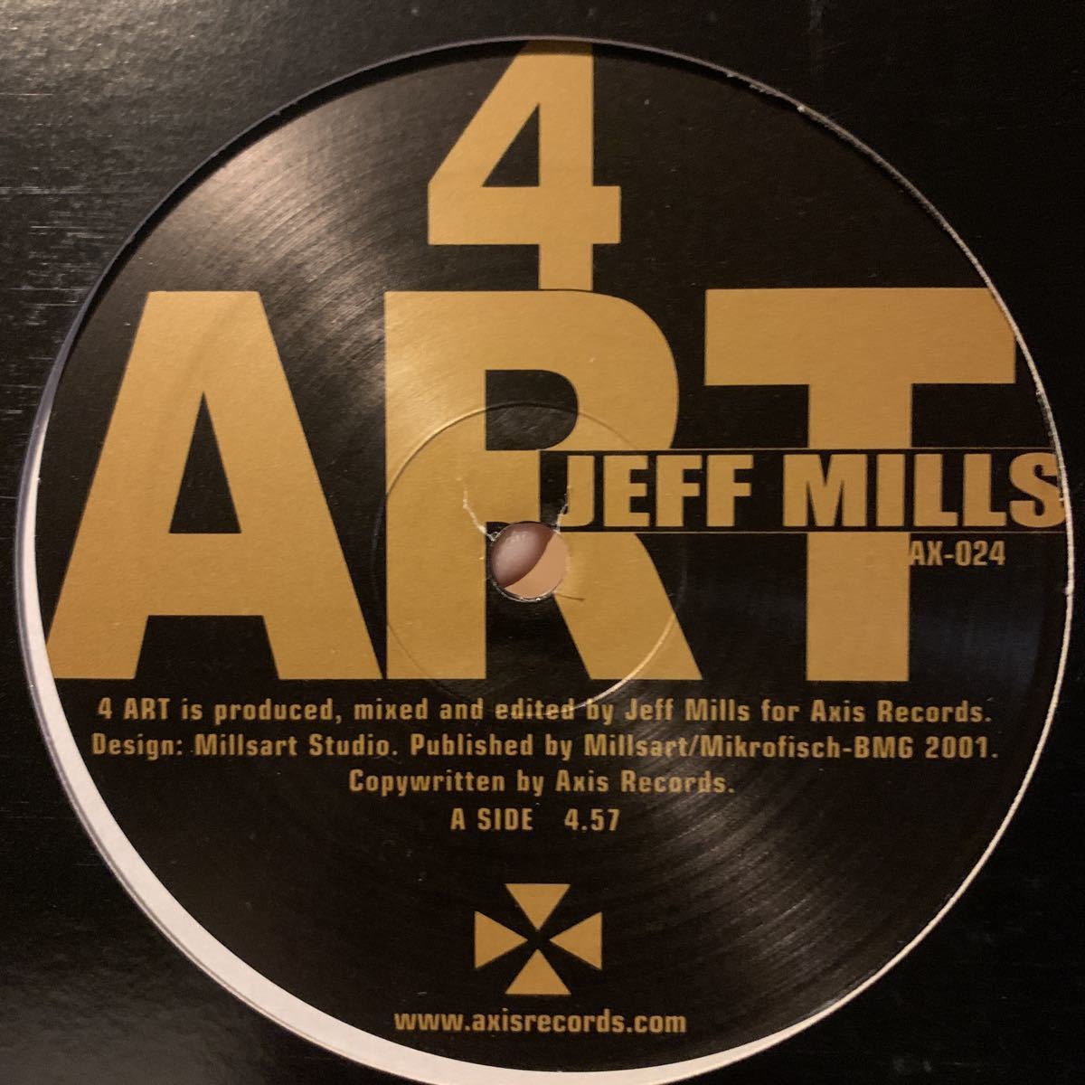 [ Jeff Mills - 4 Art / UFO - Axis AX-024 ]_画像1