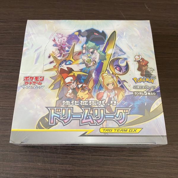 【新品・未開封】ポケモンカードゲーム サン&ムーン 強化拡張パック 「ドリームリーグ」 BOX_画像1