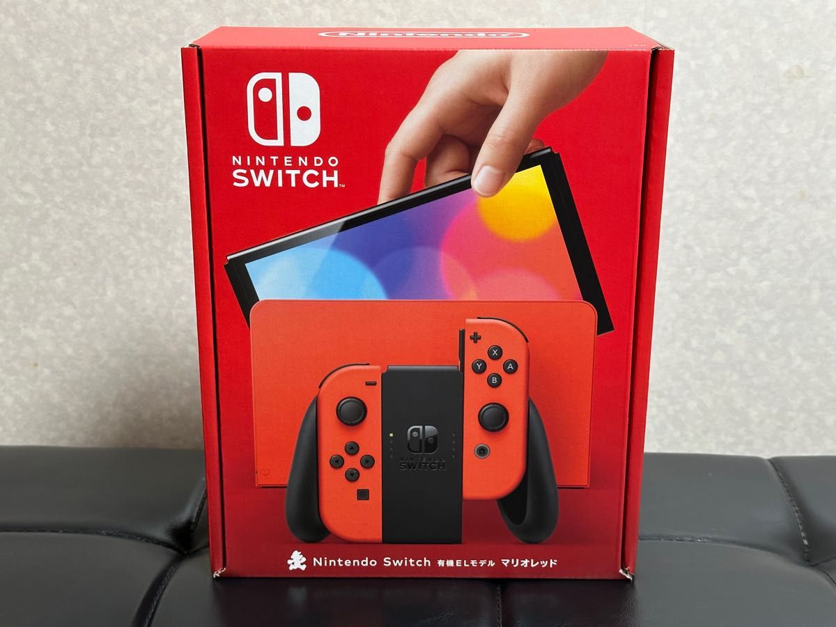 新品未開封 Nintendo Switch 有機ELモデル マリオレッド 出品説明をお