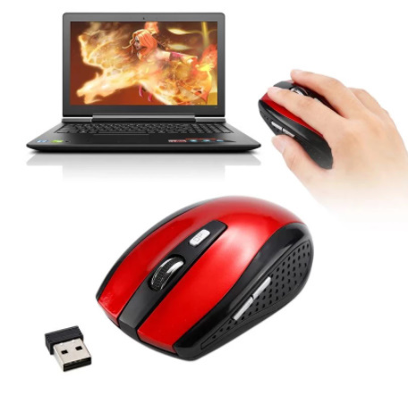 ワイヤレスマウス　ゲーミング　2.4GHz　ワイヤレス　USBレシーバー　プロゲーマー　PC用　マウス_画像3