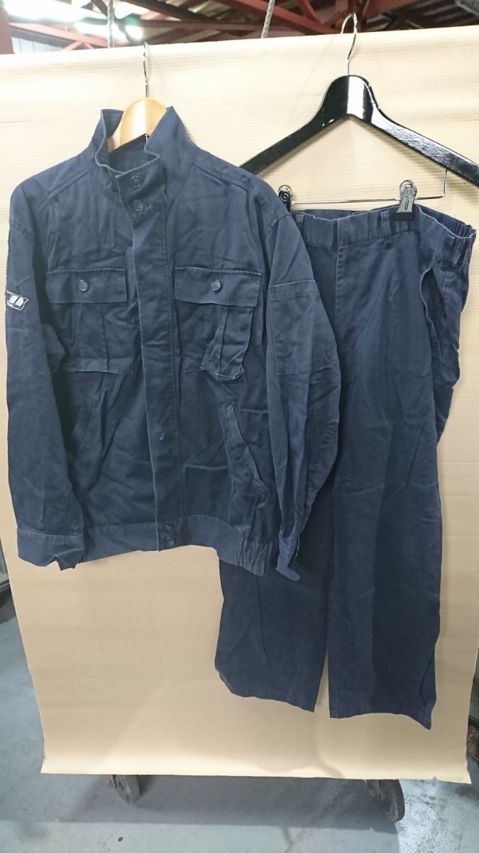 177. JR貨物 作業服上下セット 未使用品 鉄道 国鉄鉄道(廃品、放出品