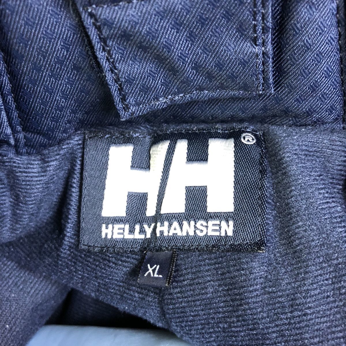 O1687-F◆ HELLY HANSEN ヘリーハンセン スキーウェア パンツ 大きめ ◆ sizeXL ポリエステル ブルー 古着 メンズ 秋冬 スノーボード_画像8