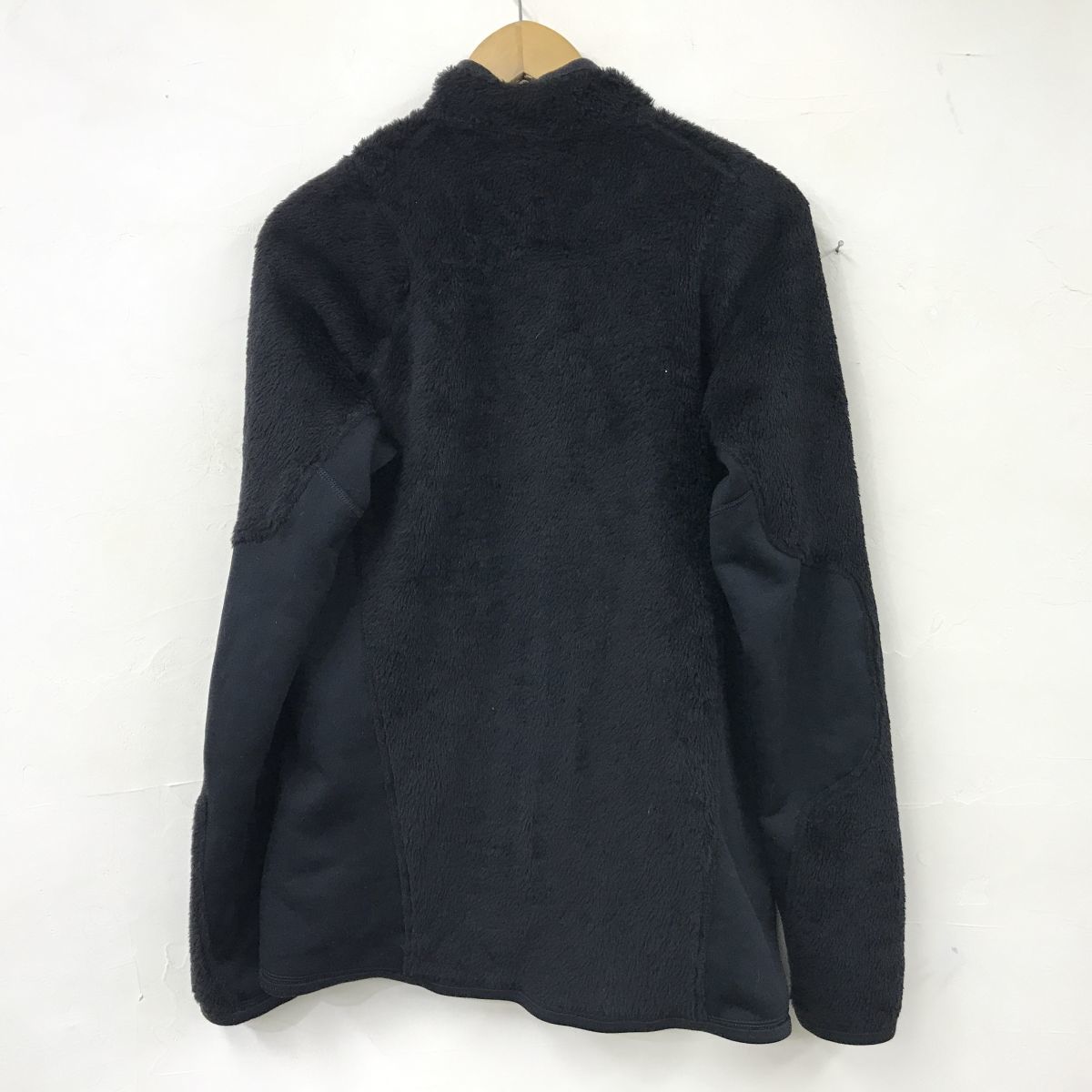 O2260-D◆良品◆ patagonia パタゴニア R3 JACKET フリースジャケット フルジップ メンズ◆sizeM ブラック 黒 ポリエステル ストレッチ_画像7