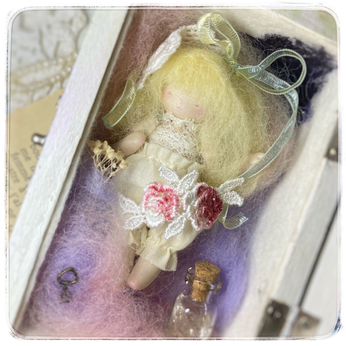 最も優遇 夢の中のアリス ドール ハンドメイド オリジナル 手作り人形