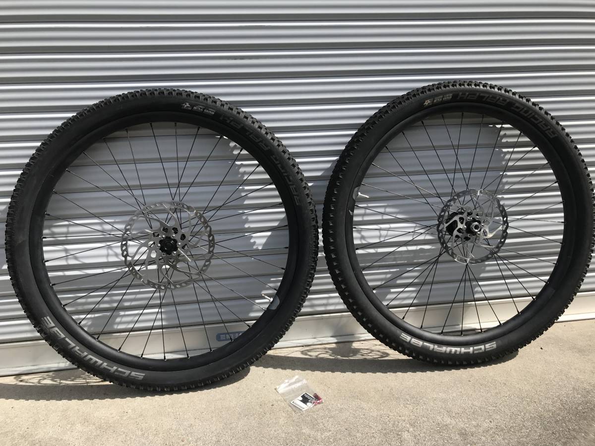 売れ筋がひ！ 27.5インチ MTBホイール前後セット ノンブースト GIANT