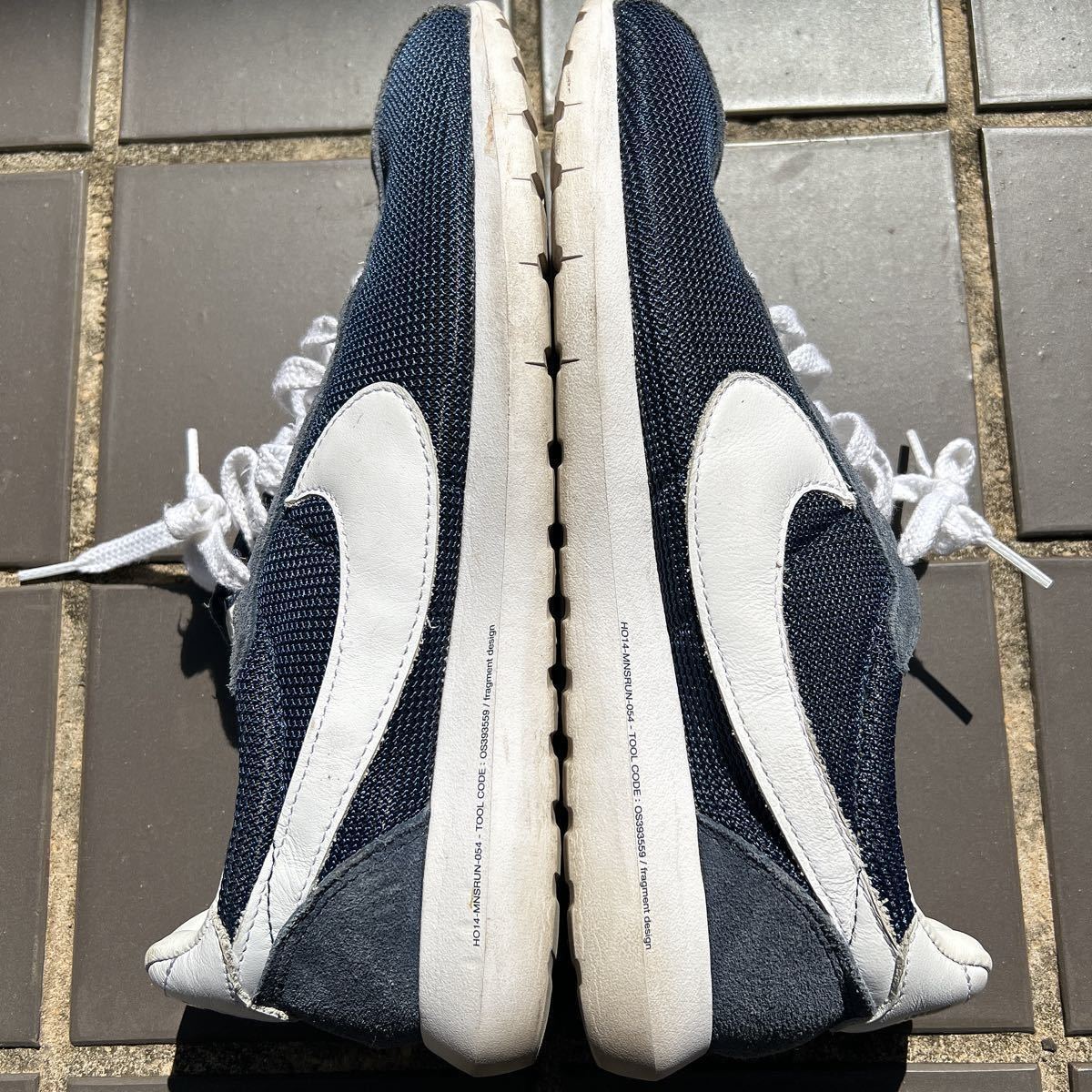 FRAGMENT DESIGN × NIKE ROSHE LD1000 28.5cm ナイキ ローシ フラグメントデザイン Hiroshi Fujiwara 藤原ヒロシ ネイビー_画像3