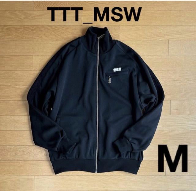激安商品 TTT_MSW Track suit jacketBlackサイズM即完売品ティージャージトラックジャケットアディダス新品未使用在原みゆ紀ダイリクMASUエンノイ Mサイズ
