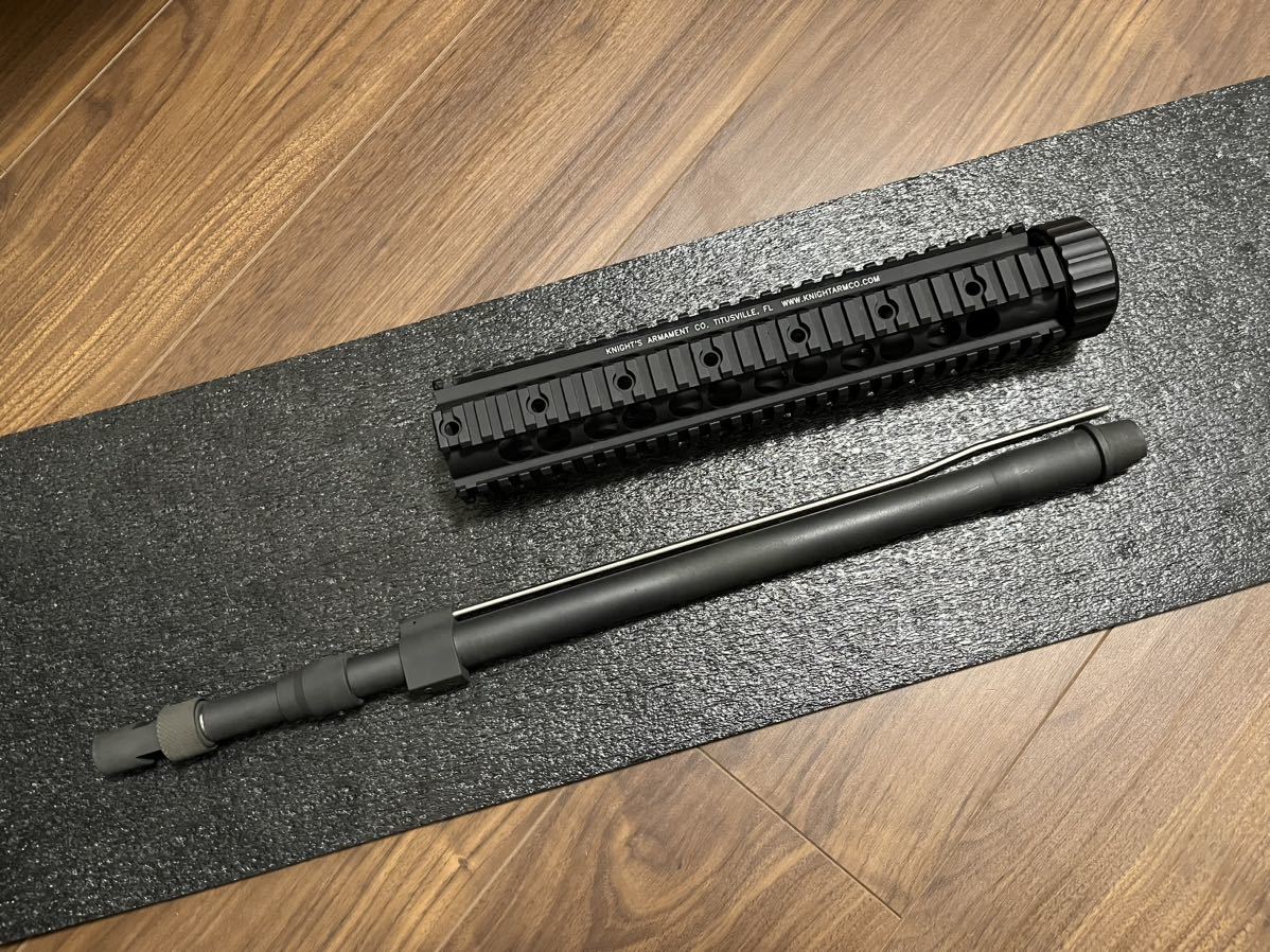 ZPARTS 東京マルイ MWS M4用 MK12 スチールバレル セット_画像3