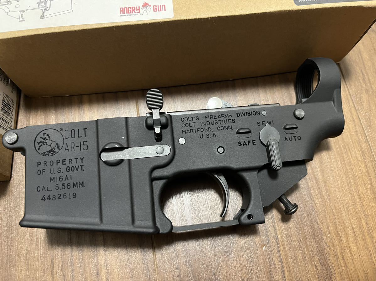 MWS CNC MK12 ロアレシーバ カスタムパーツ付 (Colt Licensed)(ロール