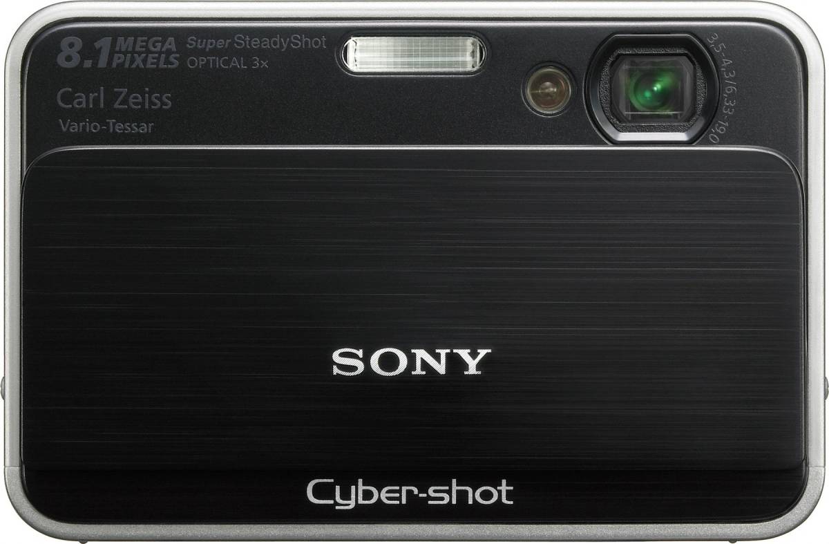 売れ筋】 Digital 8MP DSC-T2 Cybershot Sony Camera (Black (shin