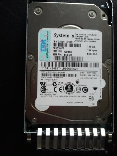 贈る結婚祝い IBM 2.5'' (shin SLIM-HS SFF SAS 15K 146GB HDD その他