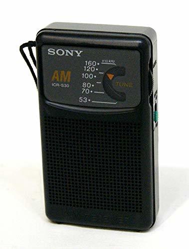 SONY ソニー ICR-S30 ブラック AMハンディポータブルラジオ　(shin