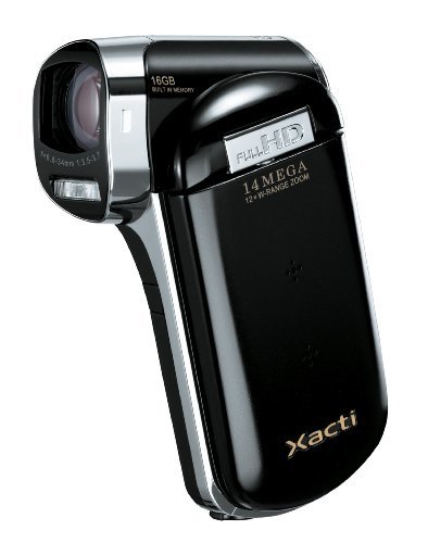 SANYO デジタルムービーカメラ Xacti CG110 ブラック DMX-CG110(K)　(shin_画像1