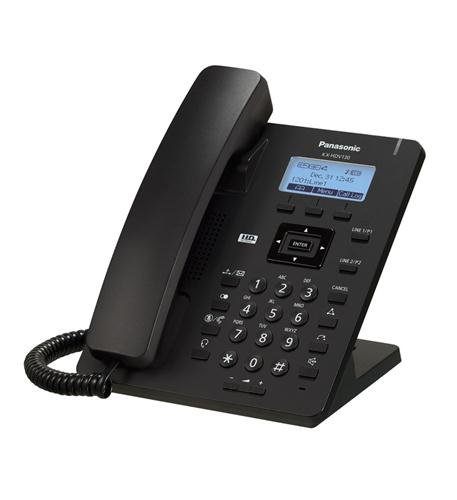 パナソニック IP電話機 ベーシックモデル (黒色) KX-HDV130NB　(shin_画像1