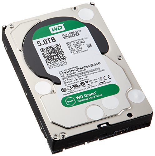 WD 内蔵HDD Green 5TB 3.5inch SATA3.0（SATA 6 Gb/s） 64MB Intellipower 2年　(shin