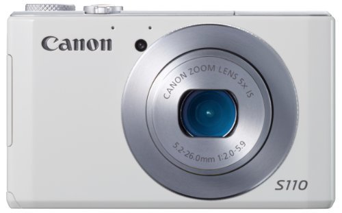 Canon デジタルカメラ PowerShot S110 約1210万画素 F2.0 光学5倍ズーム ホワイト PSS110(WH)　(shin_画像1