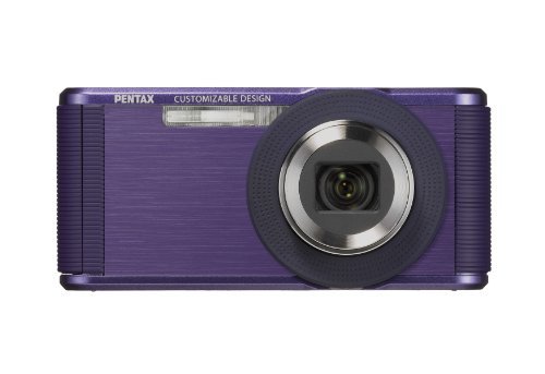 PENTAX デジタルカメラ Optio LS465 アメジストパープル 1600万画素 28mm 5倍 超小型軽量 OPTIOLS46　(shin_画像1