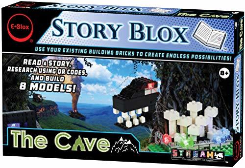 E-Blox Stories Blox Builder - The Cave LEDライトアップ ビルディングブロック ストーリー おも　(shin
