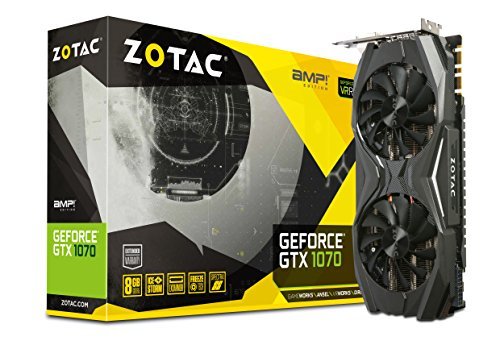 ZOTAC GeForce GTX 1070 AMP! Edition, ZT-P10700C-10P, 8GB GDDR5 IceSt　(shin