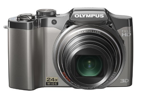 OLYMPUS デジタルカメラ SZ-30マルチレコーディング シルバー 1600万画素 光学24倍ズーム 広角25mm 3.0型液晶 　(shin_画像1