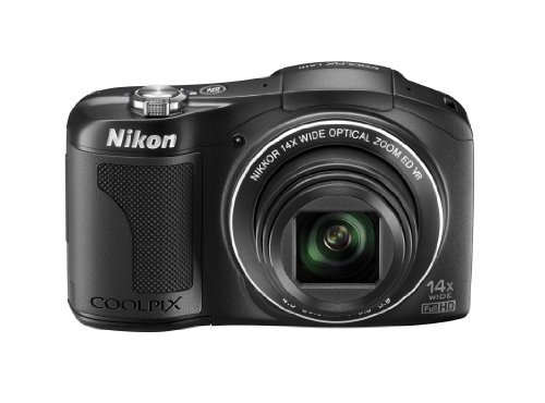 Nikon デジタルカメラ COOLPIX L610 光学14倍 単3形電池対応 ブラック L610BK　(shin_画像1