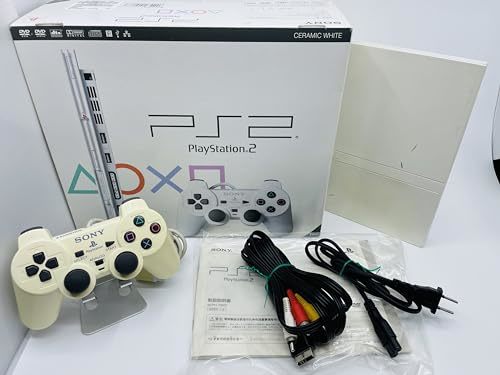PlayStation 2 セラミック・ホワイト (SCPH-70000CW) 【メーカー生産終了】　(shin
