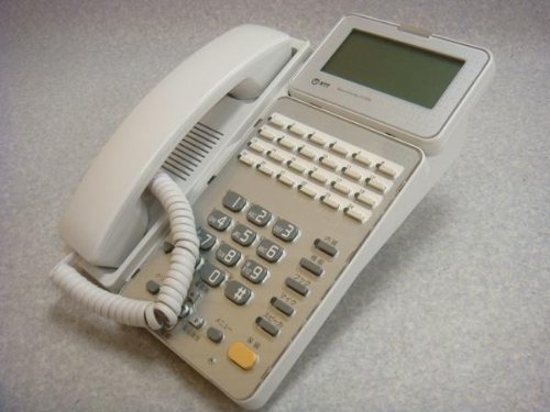 GX-(24)APFSTEL-(2)(W) NTT αGX 24ボタンアナログ停電スター電話機 [オフィス用品] ビジネスフォン [オフ　(shin_画像1