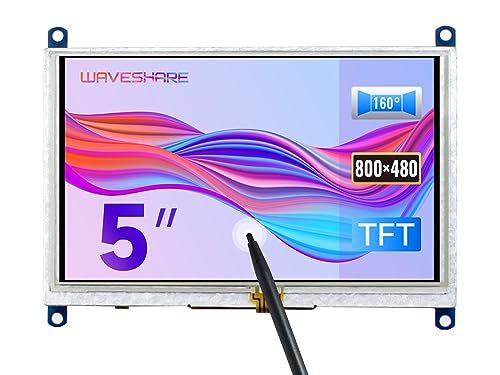 お買得】 Screen Touch Resistive Inch 5 waveshare LCD(B) Resoluti