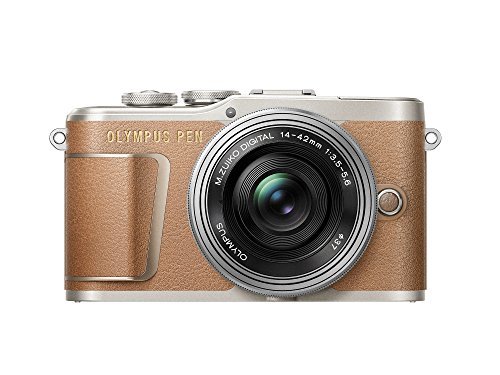 OLYMPUS ミラーレス一眼カメラ PEN E-PL9 レンズキット ブラウン　(shin_画像1