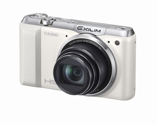 CASIO デジタルカメラ EXILIM EXZR850WE 1610万画素 Wi-Fi機能搭載 インターバル撮影 光学18倍ズーム E　(shin