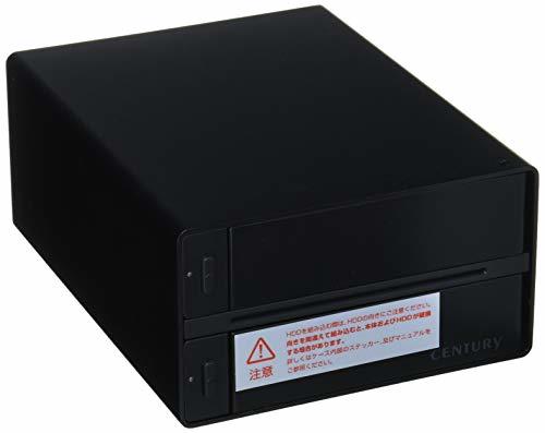 センチュリー 裸族のテラスハウス RAID SATA6G USB3.0/eSATA接続ケース CRTS35EU3RS6G　(shin